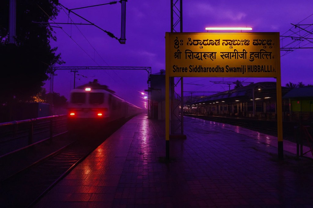 Hubbli station AI Generated image